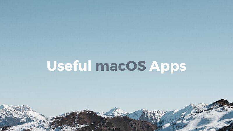 Useful macOS Apps Image
